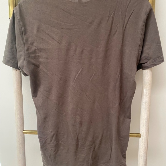 G-Star Raw Short Sleeves Graphic Olive Brown Cotton T-shirt Size S - Picture 4 of 7